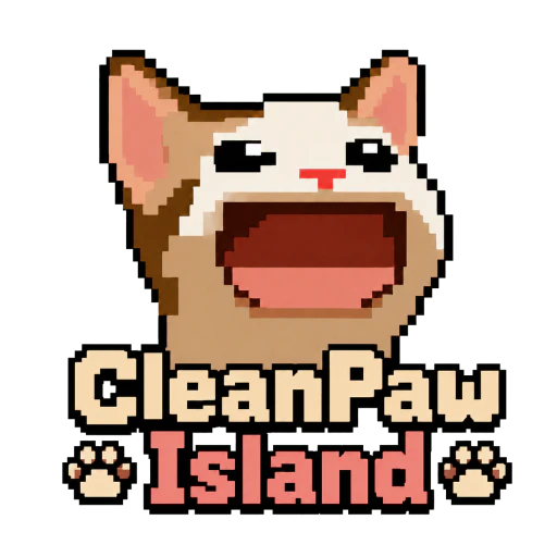 CleanPaw Island logo